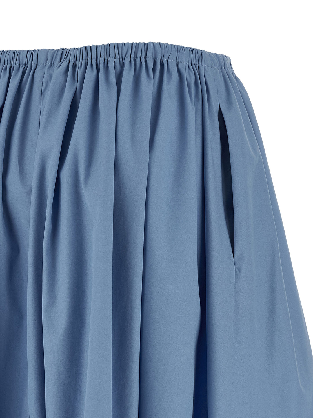 Marni Poplin Skirt Gonne - Celeste | ca308093e37c02b59bbe7ca06e42a96dfa9afca1
