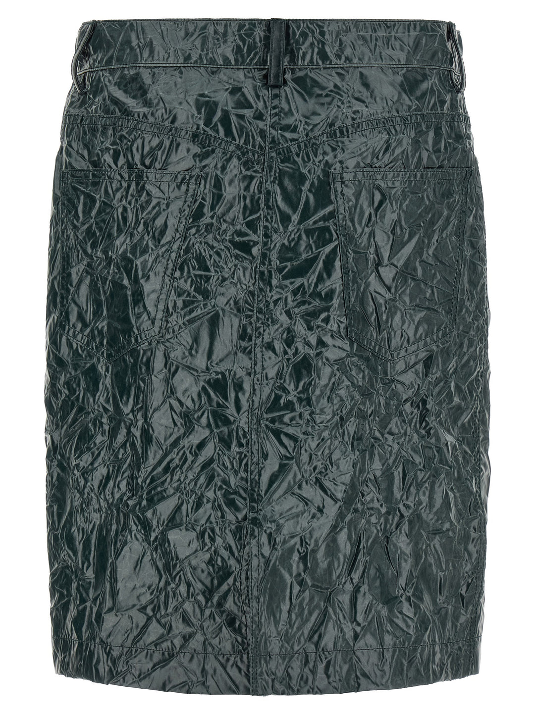 Marni Skirt With A Wrinkled Effect Gonne - Verde | 6f100133862c34956a4ba9a9abb055d7ccd6c2e3