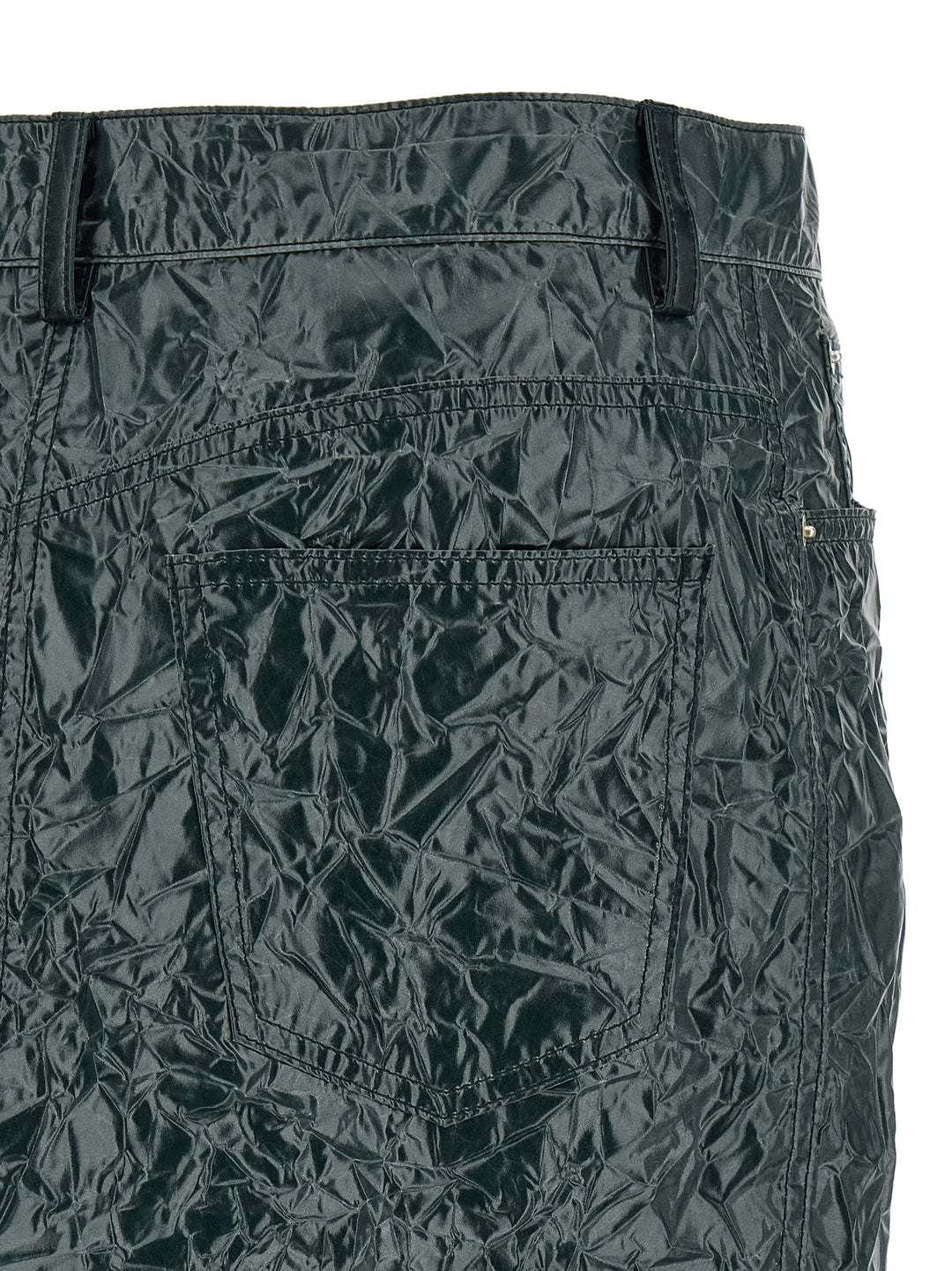 Marni Skirt With A Wrinkled Effect Gonne - Verde | 98468741c06a7ee228085ad1843159bda80aae21