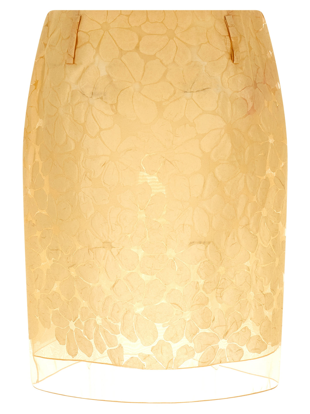 Marni Straight Skirt With Floral Pattern Gonne - Giallo | 4157dd70a865da917396455eabd30f82c231e0a3