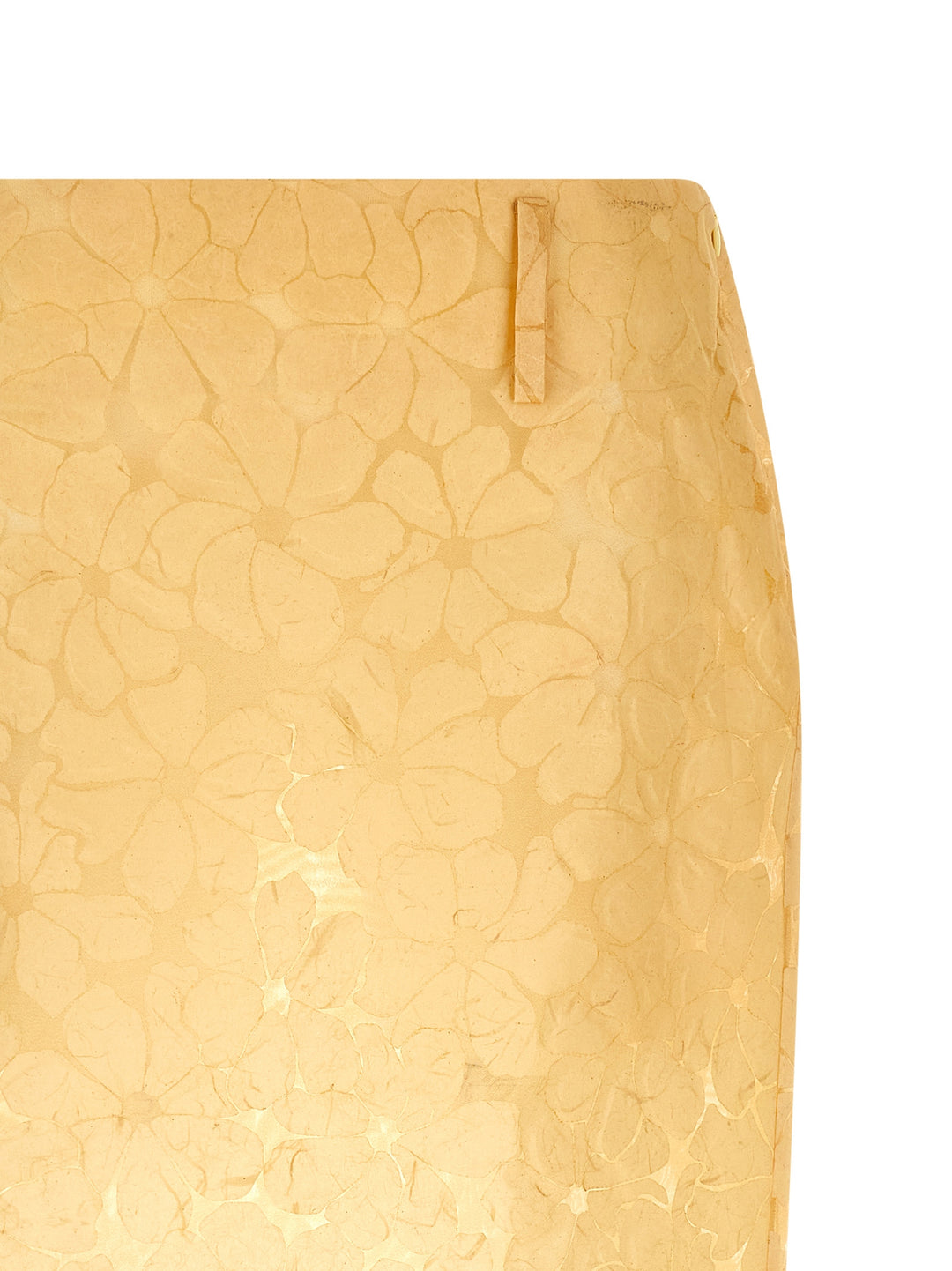 Marni Straight Skirt With Floral Pattern Gonne - Giallo | 475a7f2974940ffc3f5569f4b347c05bfdfa7bcb
