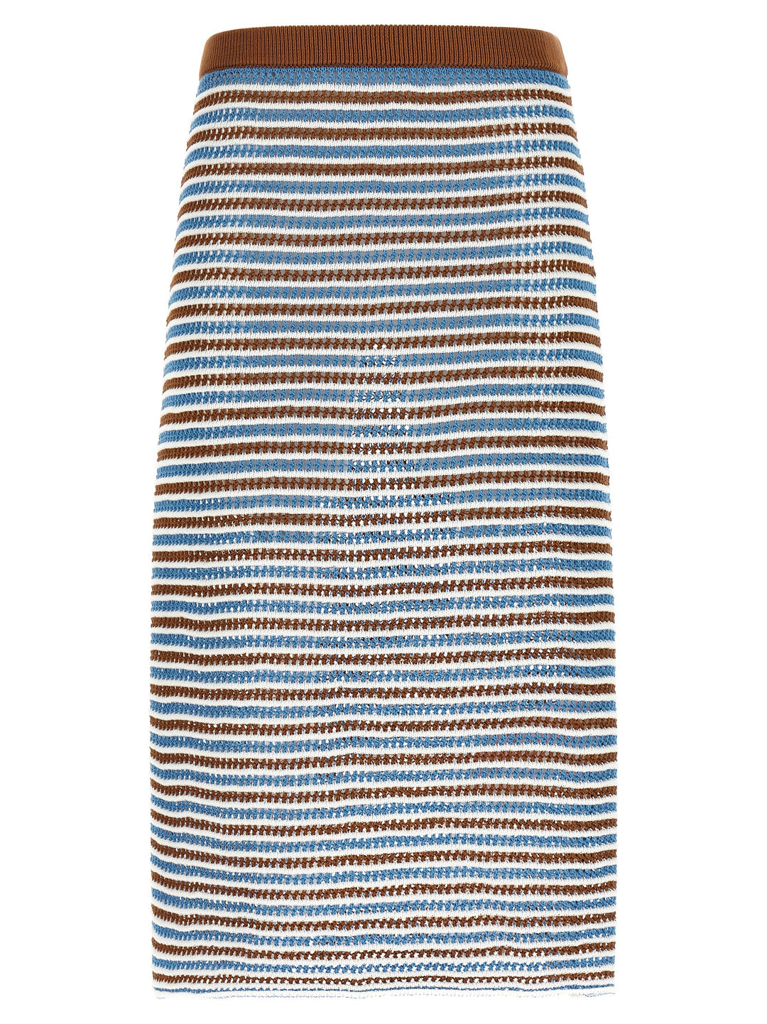 Marni Striped Crochet Skirt Gonne - Multicolor | 671ed217f113267ecbf0e70ba451a4c6b0f33855