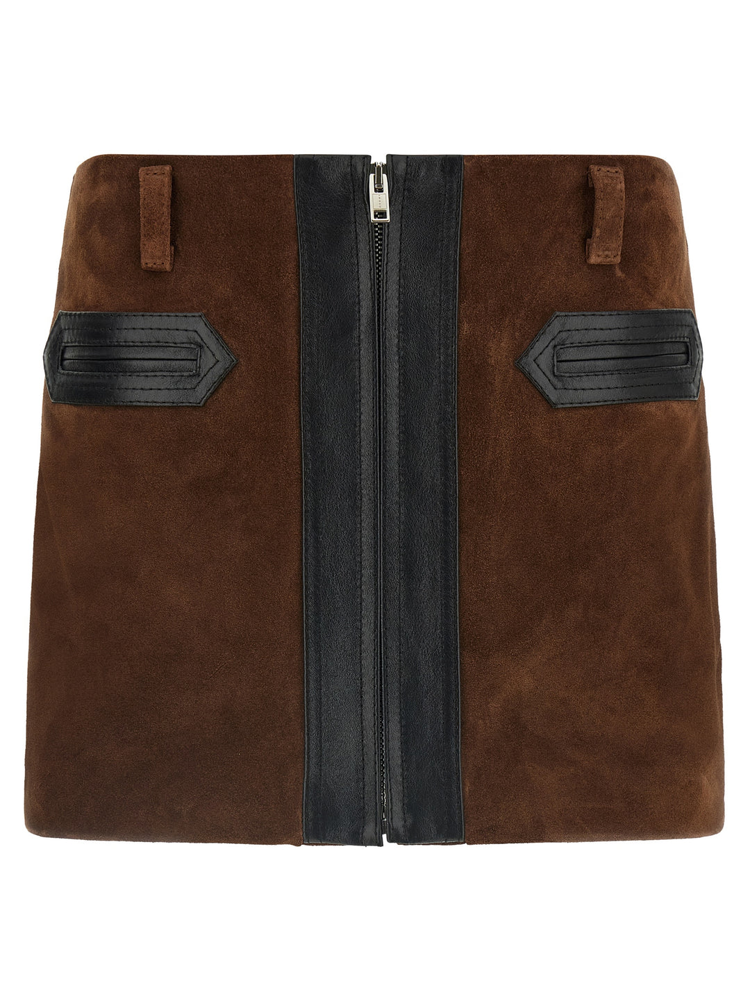 Marni Leather Skirt Gonne - Marrone | 7d78d340b14637d51f1dae0d17e740abe81d67de