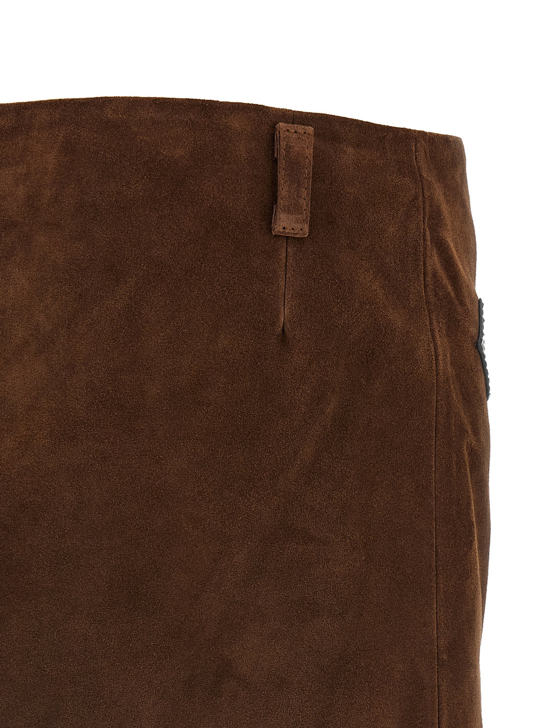 Marni Leather Skirt Gonne - Marrone | 84e8e394305b94b58f28fcfc26c7bf6e899a1b3e