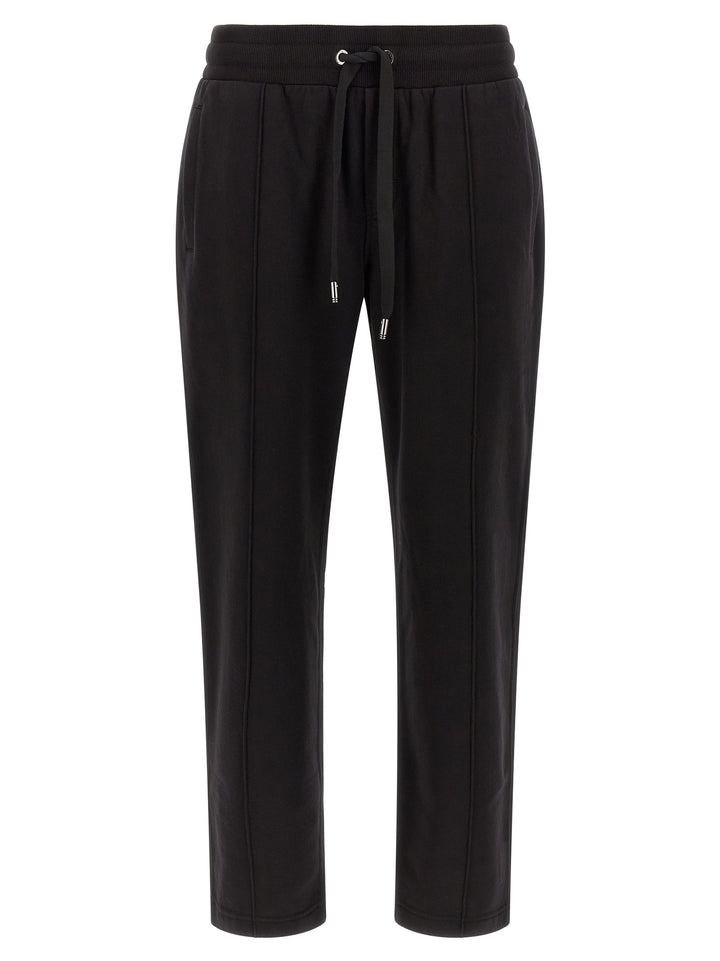 Dolce & Gabbana Logo Plaque Joggers Pantaloni - Nero | 9c3f627ea3e133249d3292aeda5ae1a5921a52df