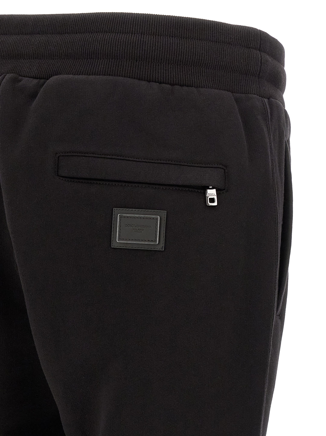 Dolce & Gabbana Logo Plaque Joggers Pantaloni - Nero | a66a404f233be4854e97df68237e56b6d542fb36