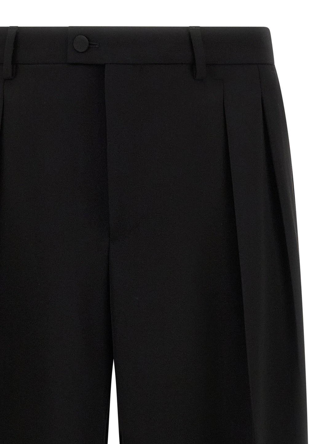Dolce & Gabbana Satin Band Pantaloni - Nero | cb2eb28fa5237205f1d167e864c8ac1f77b2c746