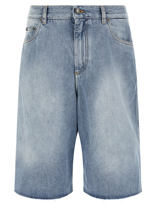 Denim Bermuda Shorts Bermuda E Short Celeste