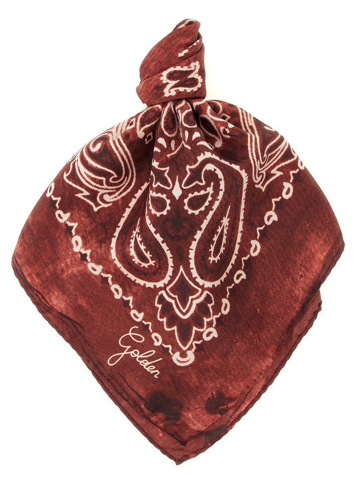 Golden Goose Paisley Scarf Sciarpe - Bordeaux | 9145518585e6e41a46054e94313645ad7d3630f7
