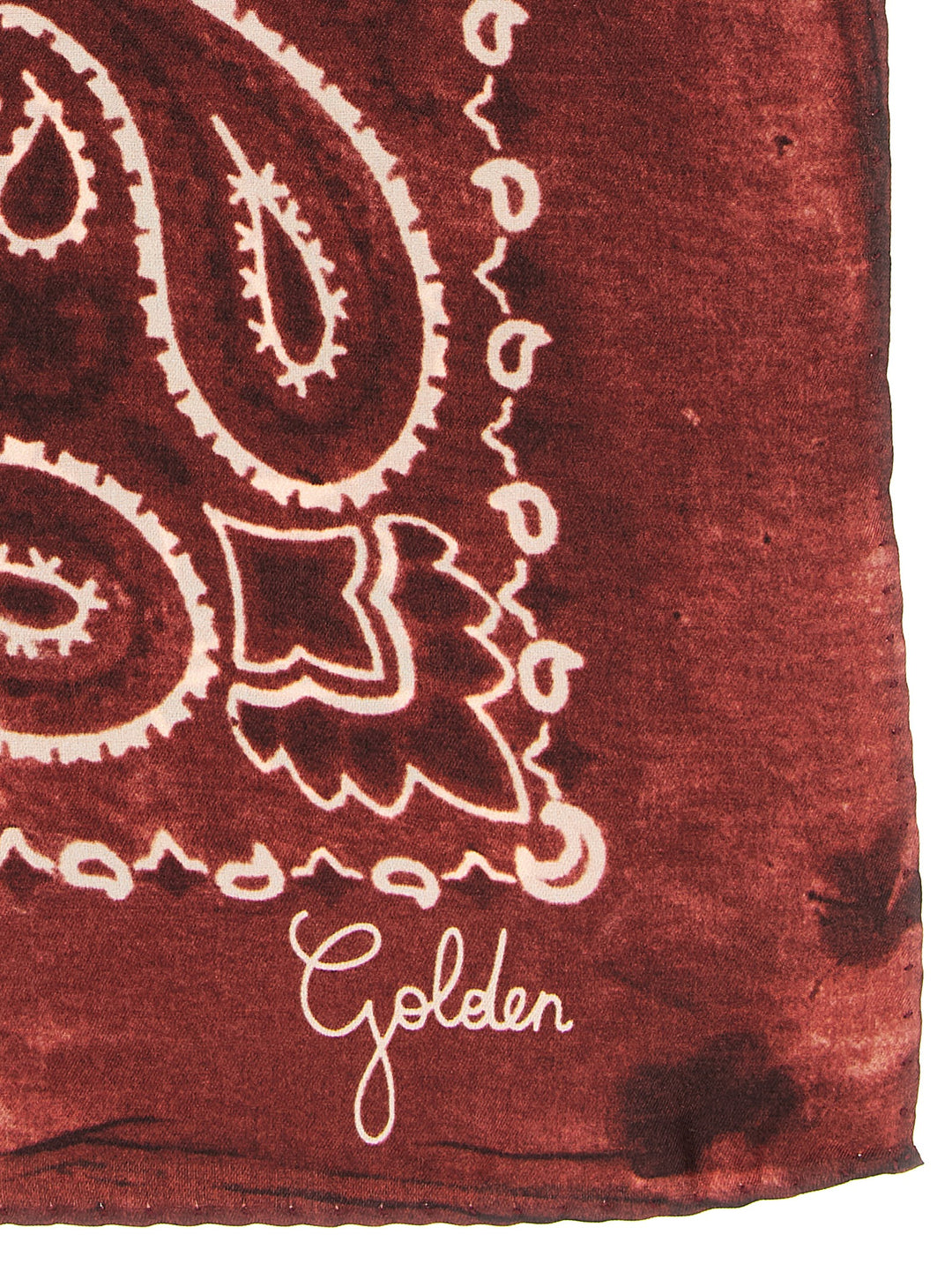 Golden Goose Paisley Scarf Sciarpe - Bordeaux | 7d900862e4ea219191a5bfbd0e13353c368e7fa9