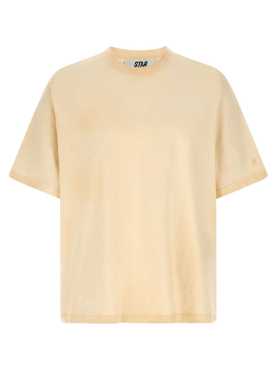 Golden Goose Logo T shirt - Beige | a41b90d4793c5d5c31f9de8196f00e5cb9c272d2