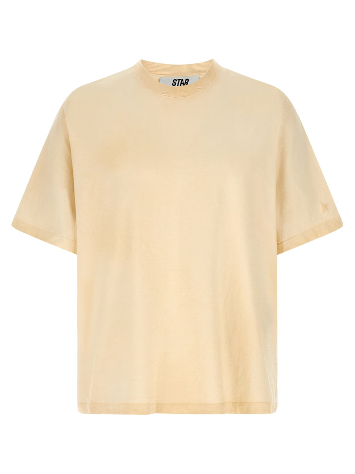 Golden Goose Logo T shirt - Beige | a41b90d4793c5d5c31f9de8196f00e5cb9c272d2