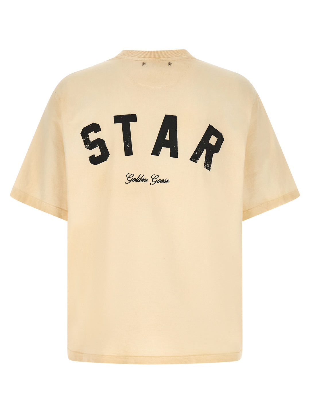 Golden Goose Logo T shirt - Beige | 7974c91682ecad00c98d9512e7807eacf4724003