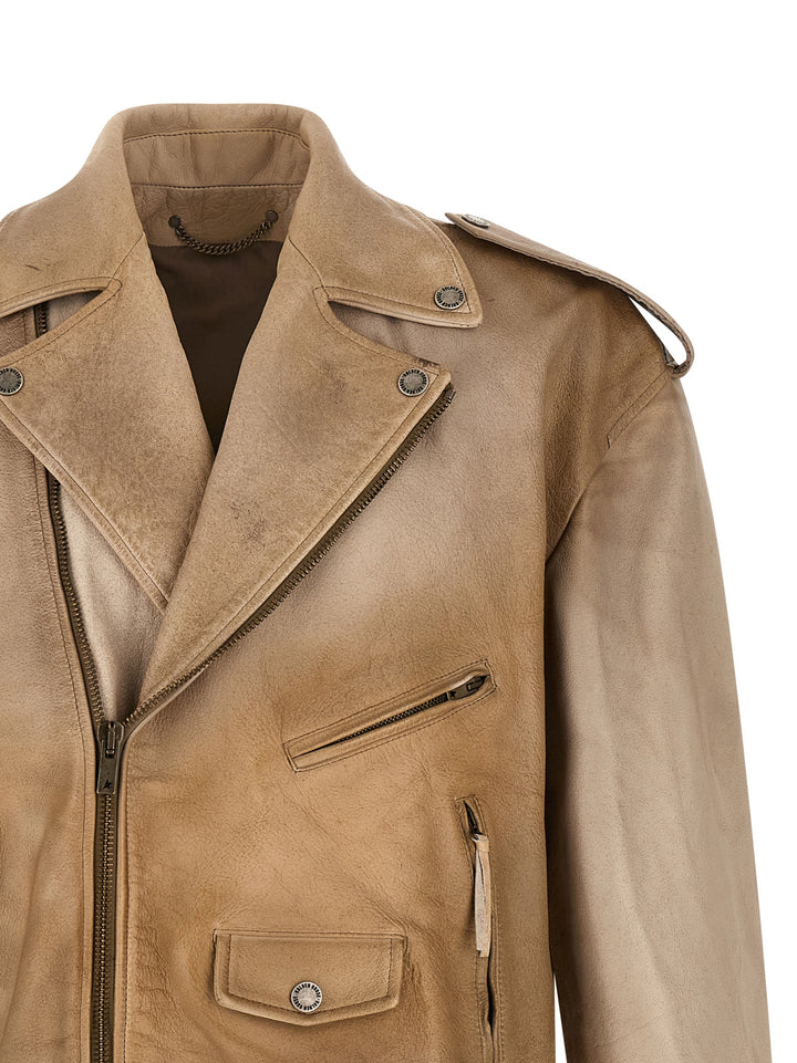 Golden Goose Phoebe Puffer Jackets - Beige | 2d8f148005b716b6423a01f175a016d36f5aa69d