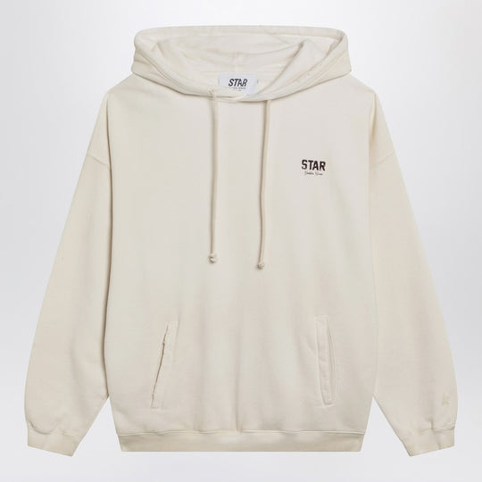 Star Sweatshirt In Lived-In Effect Cotton