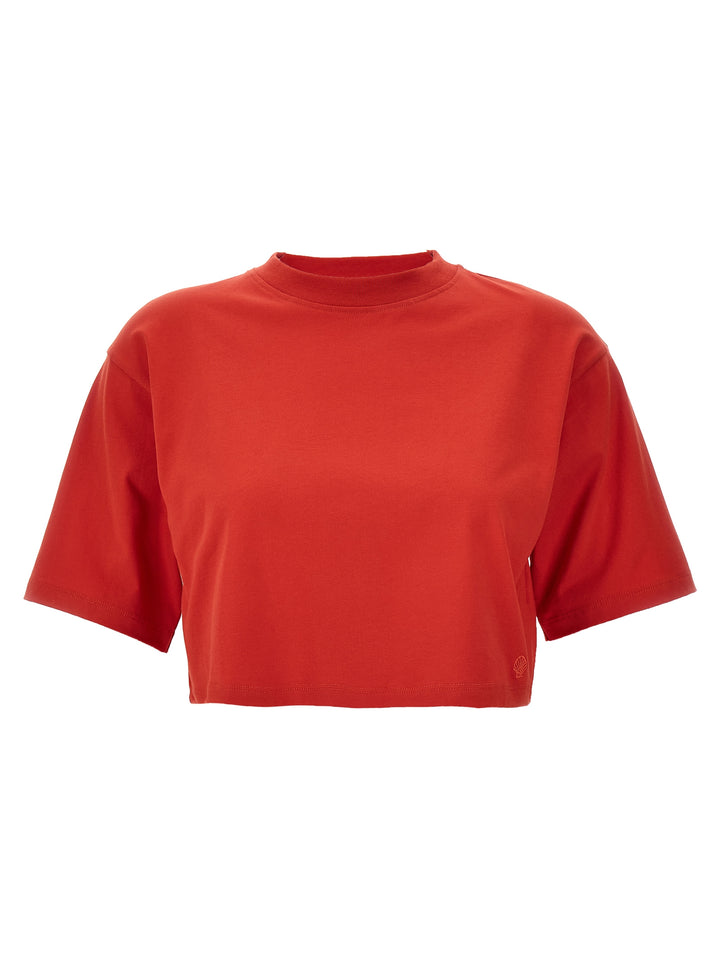 Loulou De Saison Gupo T shirt - Rosso | 61f5ae488e6d01363a2f711897b9b9378cd23f4a