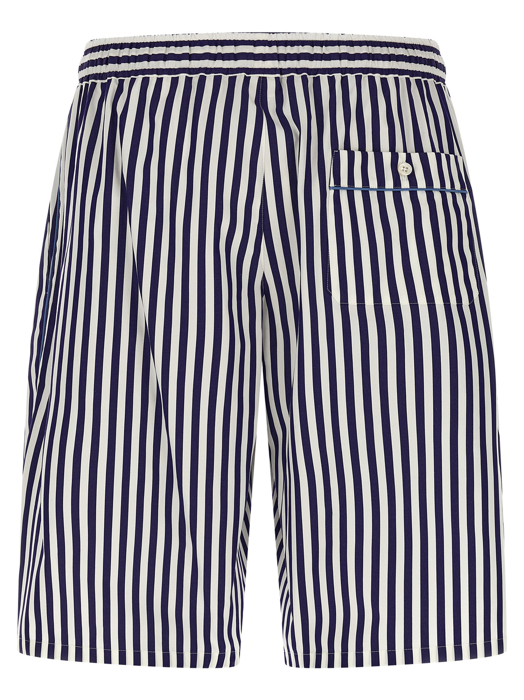 Dolce & Gabbana Striped Bermuda Shorts Bermuda e Short - Blu | 6ecade8e4cbdd025903a30ae5ae759b44aa06b08