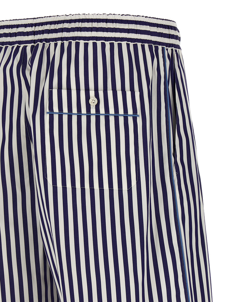 Dolce & Gabbana Striped Bermuda Shorts Bermuda e Short - Blu | d6ad26f3903c01b18ec8bf5b3f4adeaf1abbda45