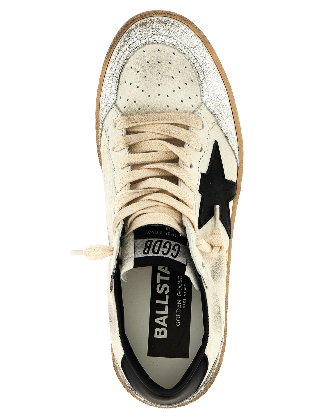 Golden Goose Ball Star Sneakers - Bianco/Nero | 66bd69f983413d10d9bd474172312d66ddaca115