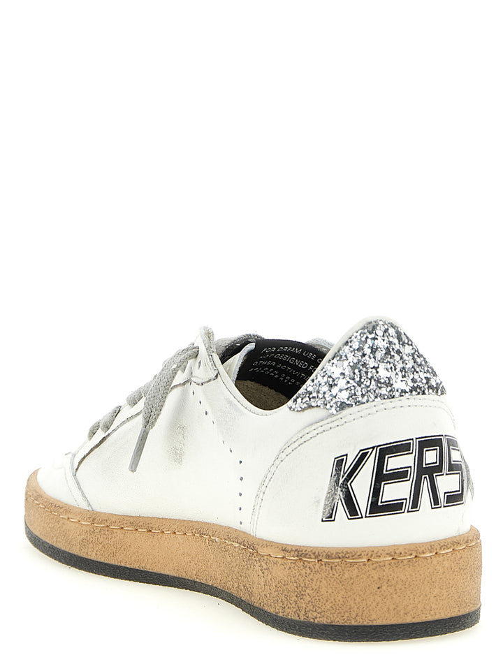 Golden Goose Ball Star Sneakers - Silver | 2b9f5f09c65faae86714a46a79c09a7cec0cac46