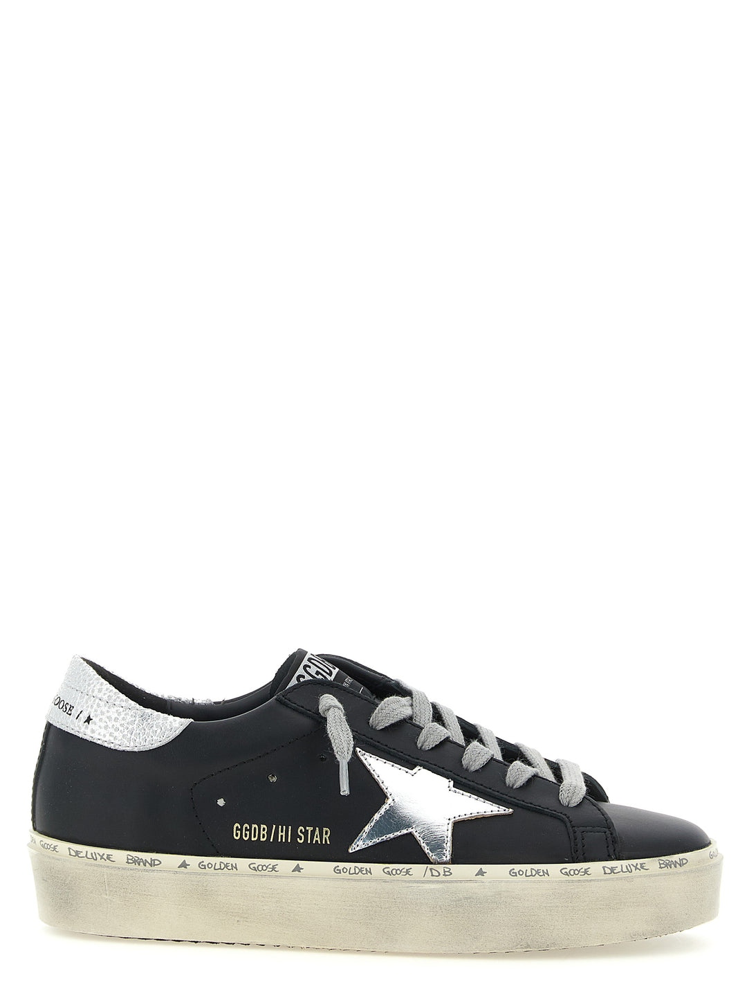 Golden Goose Hi Star Sneakers - Nero | 252cad6132a4237e425749fbc770dc2cd71c74fc
