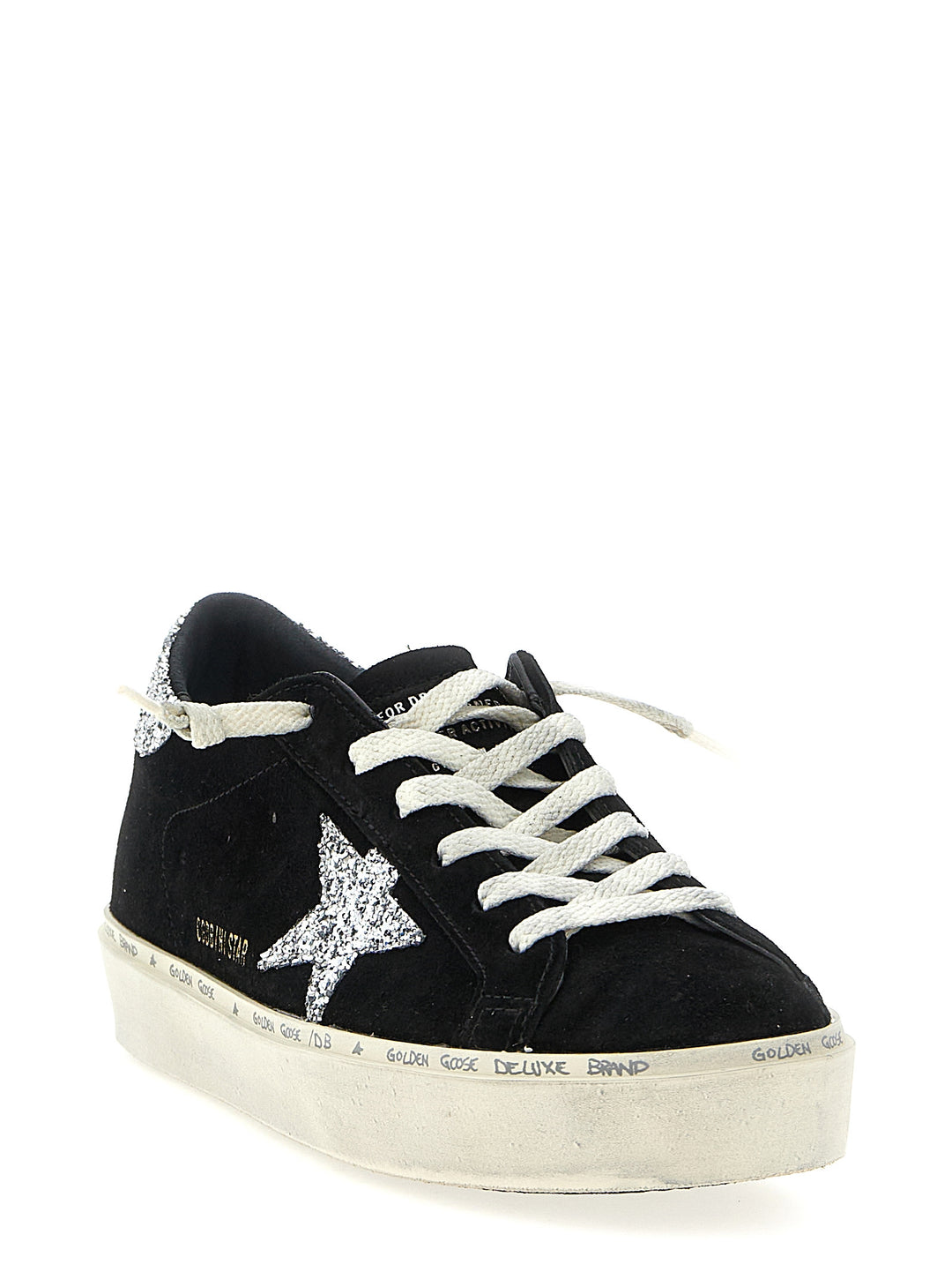 Golden Goose Hi Star Classic Sneakers - Nero | c2b7a1b936c65a058de84f79d9c96861d20bb67d