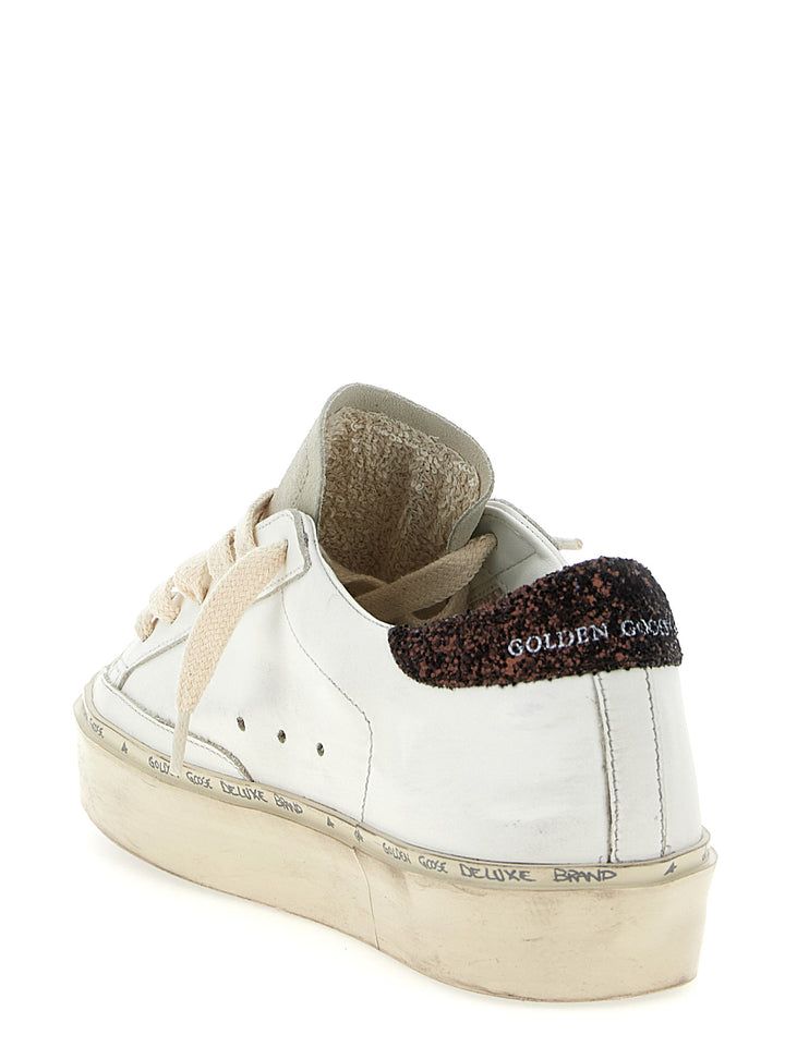 Golden Goose Hi Star Sneakers - Marrone | e769fb08a90385ab72f462fc556d61170b341637