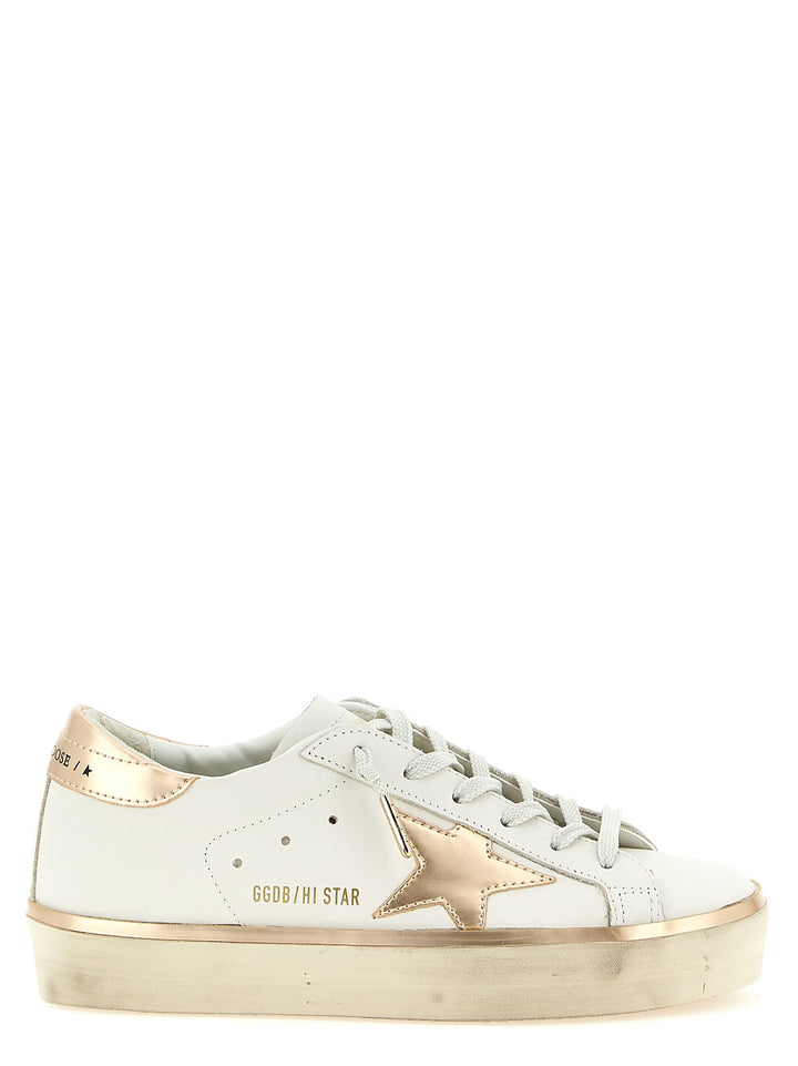 Golden Goose Hi Star Sneakers - Rosa | c589840fc451f594794d2a094c6c530f283eb34e
