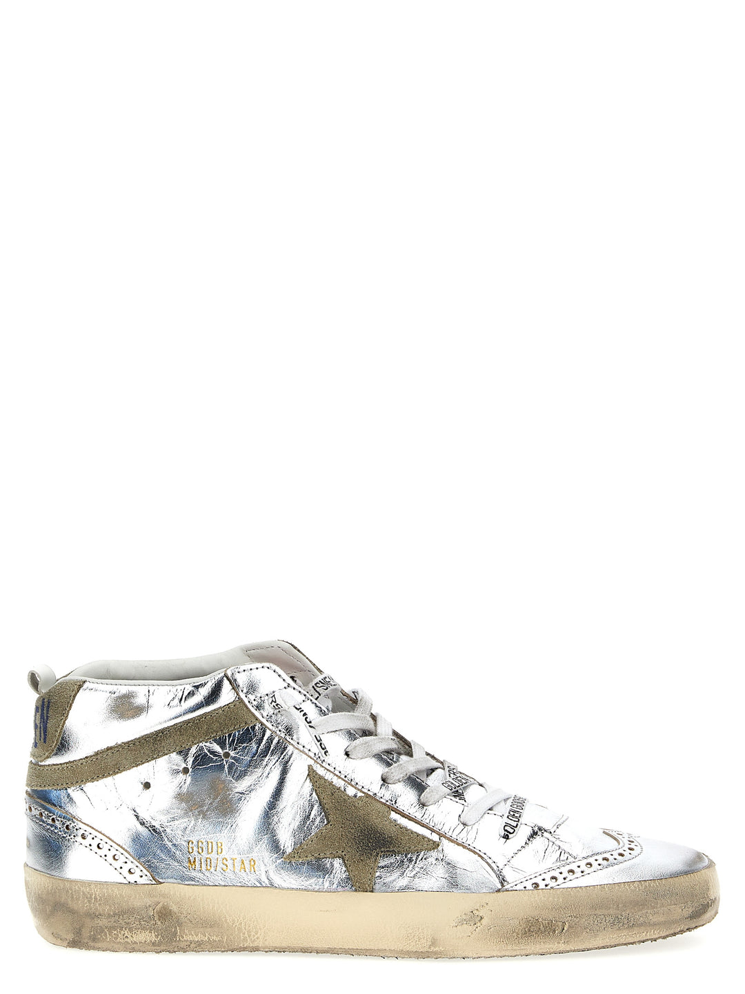 Mid Star Sneakers Silver