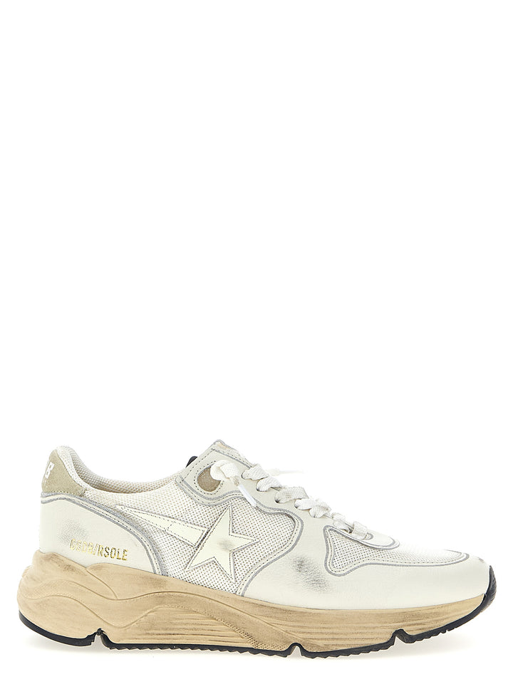 Golden Goose Running Sole Sneakers - Bianco | d0c6244b0a80d9ea5ab9160dee3966f97a0c6d34