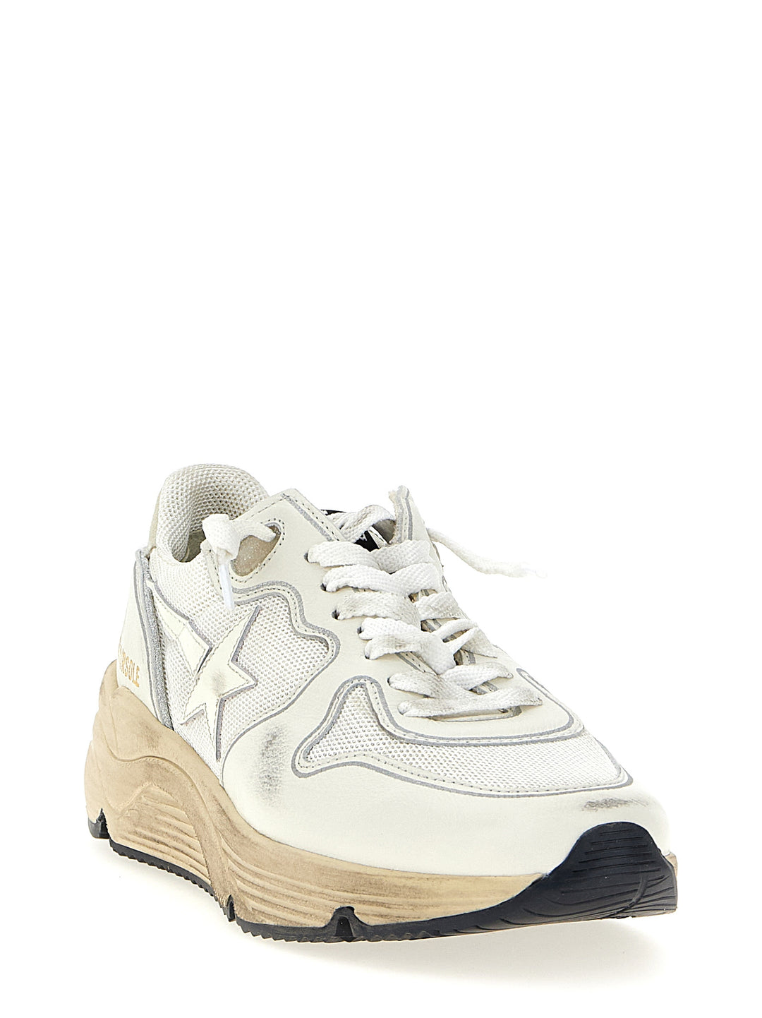 Golden Goose Running Sole Sneakers - Bianco | ce1e6780eaae47742e10018ed6a73da4be4347f9