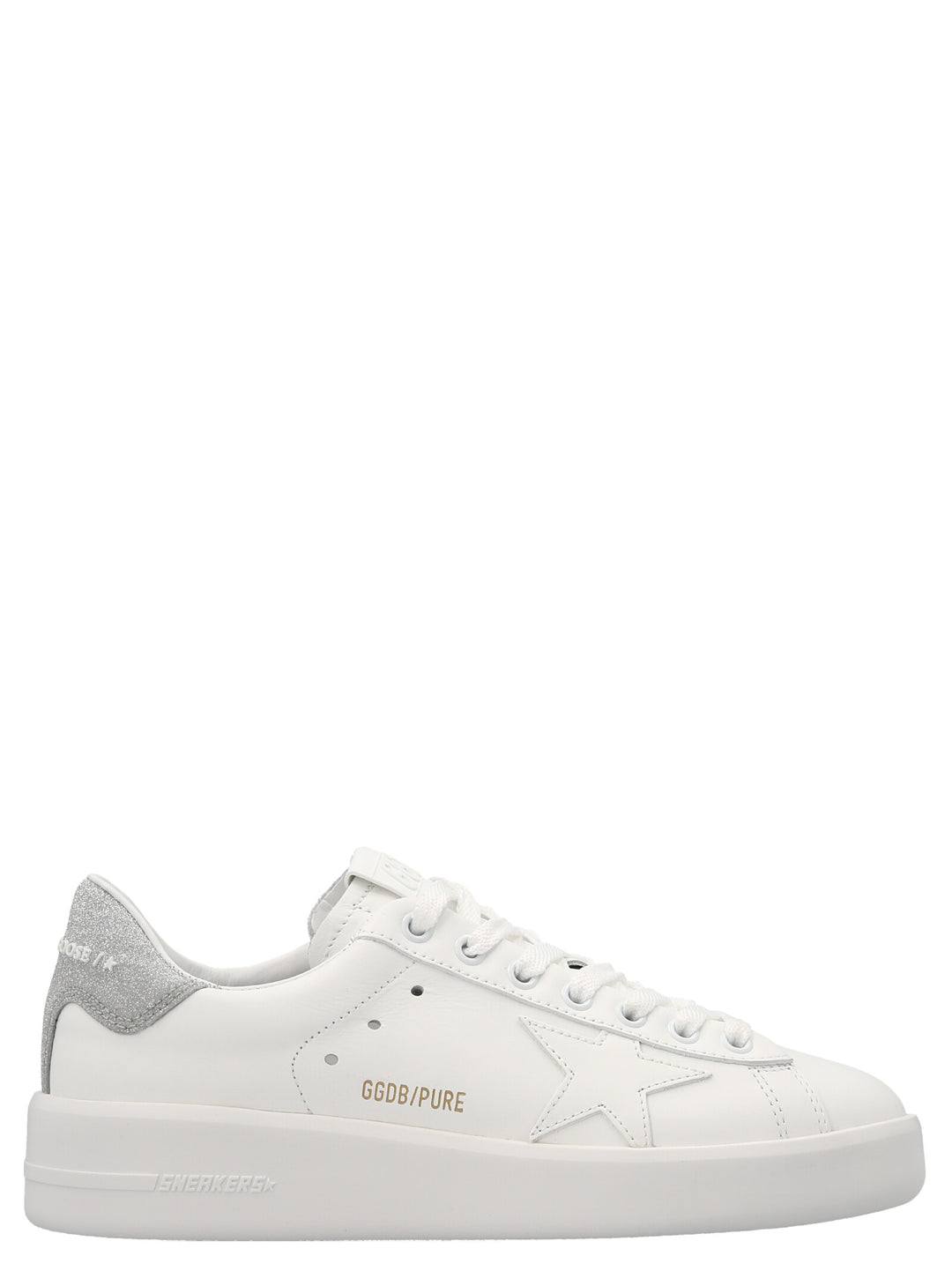 Golden Goose Pure Star Sneakers - Silver | d8dbf1a11ab83aa6e7d6b279ebbaf16793535dd8
