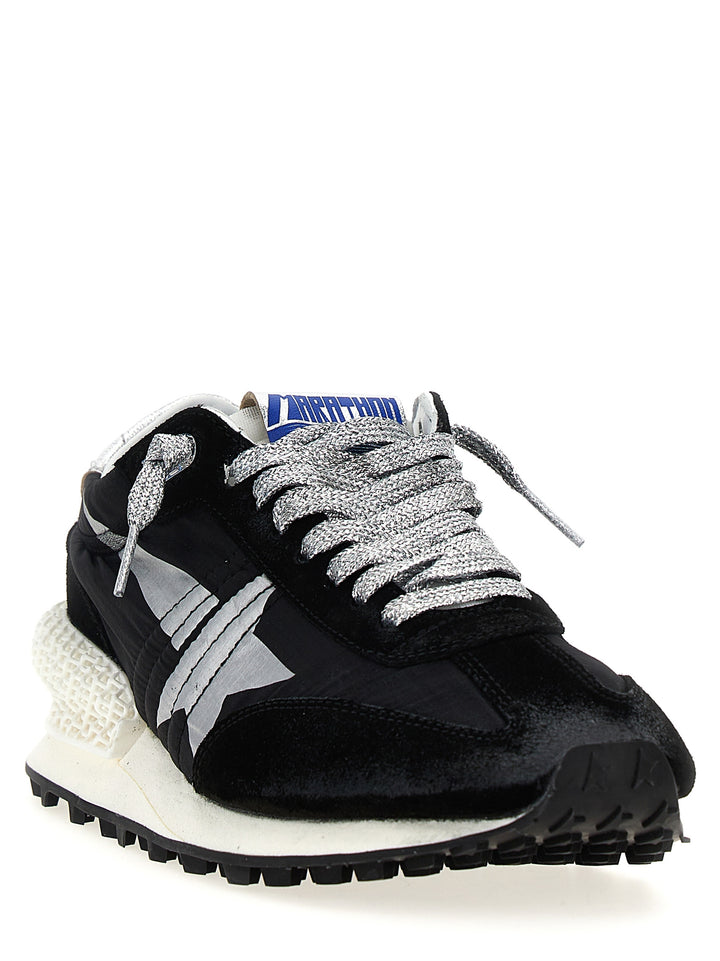 Golden Goose Running Marathon M2000 Sneakers - Nero | 6e829cd8e32b49e933f98876d7e57724770369b6