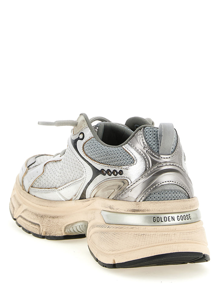 Golden Goose Lightstar Sneakers - Silver | 97c5acec9f1accc9d131cc8b4a743e1bf3b5cd82