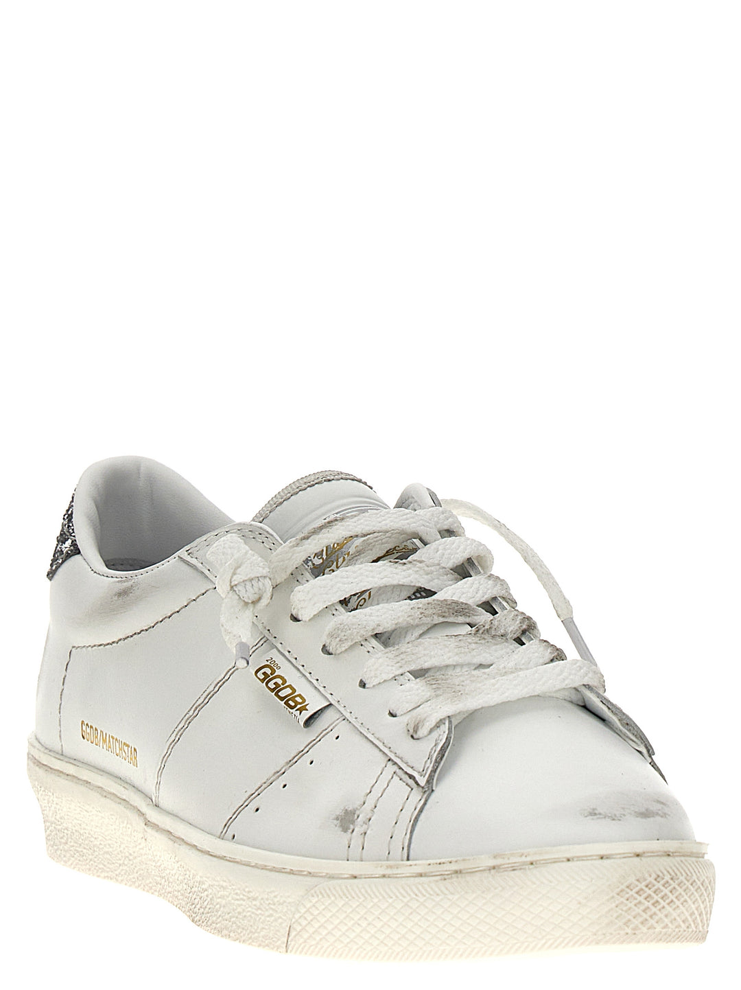 Golden Goose Matchstar Sneakers - Silver | b5535cceb53b3f022c997c342fc92ebb8e155257