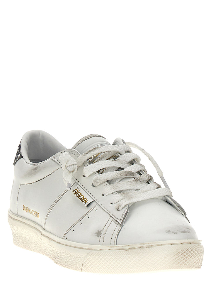 Golden Goose Matchstar Sneakers - Silver | b5535cceb53b3f022c997c342fc92ebb8e155257