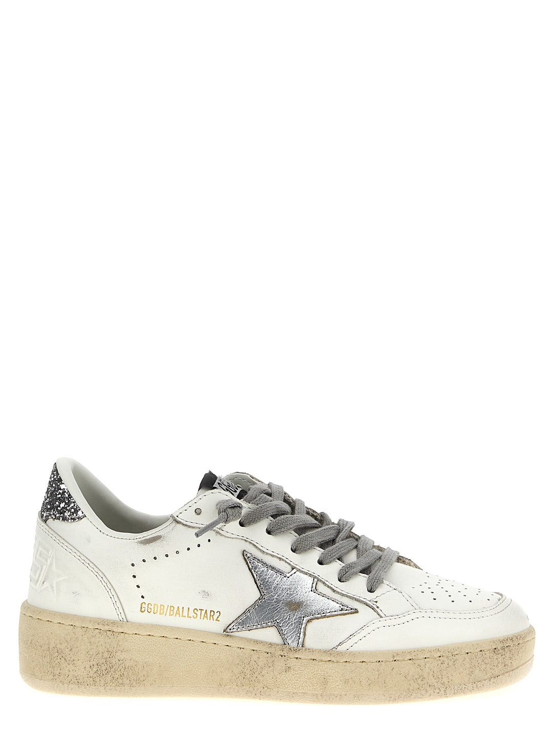 Golden Goose Ball Star 2 Sneakers - Silver | 5f0bc26c89f4fbe2c10583c8c540bd9e13a93cb5