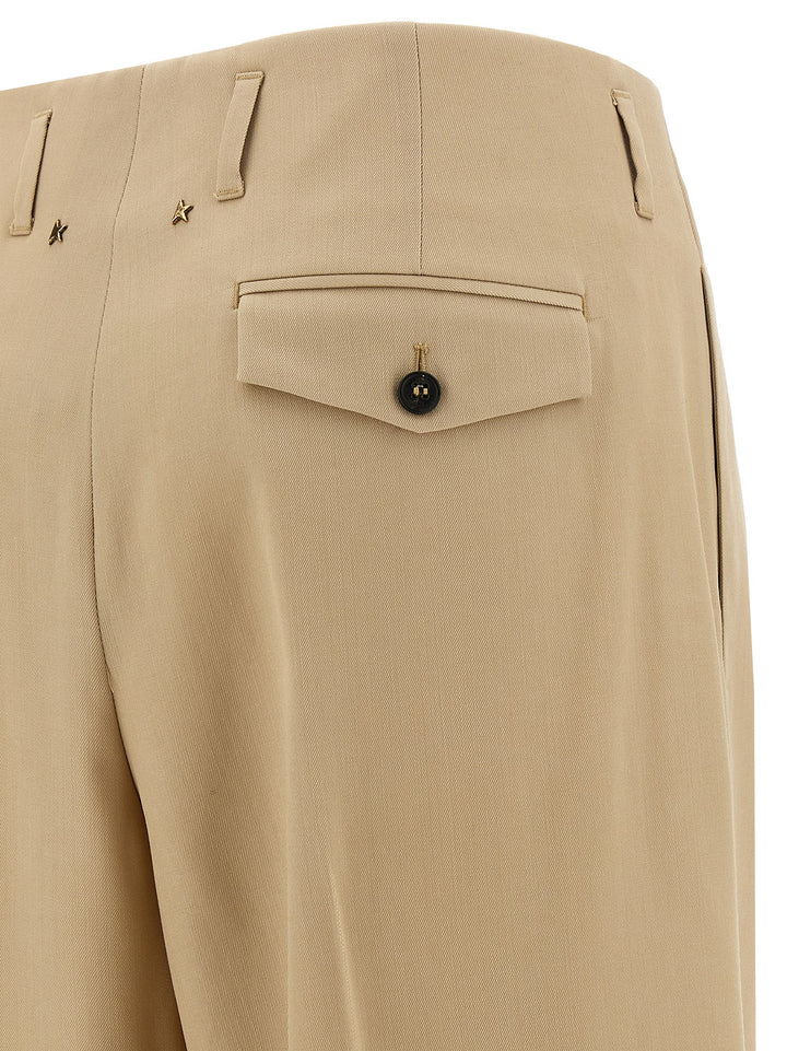 Golden Goose Flavia Pantaloni - Beige | fff933c152f9bc4d1d2d92d9ddfe11fc41766c16