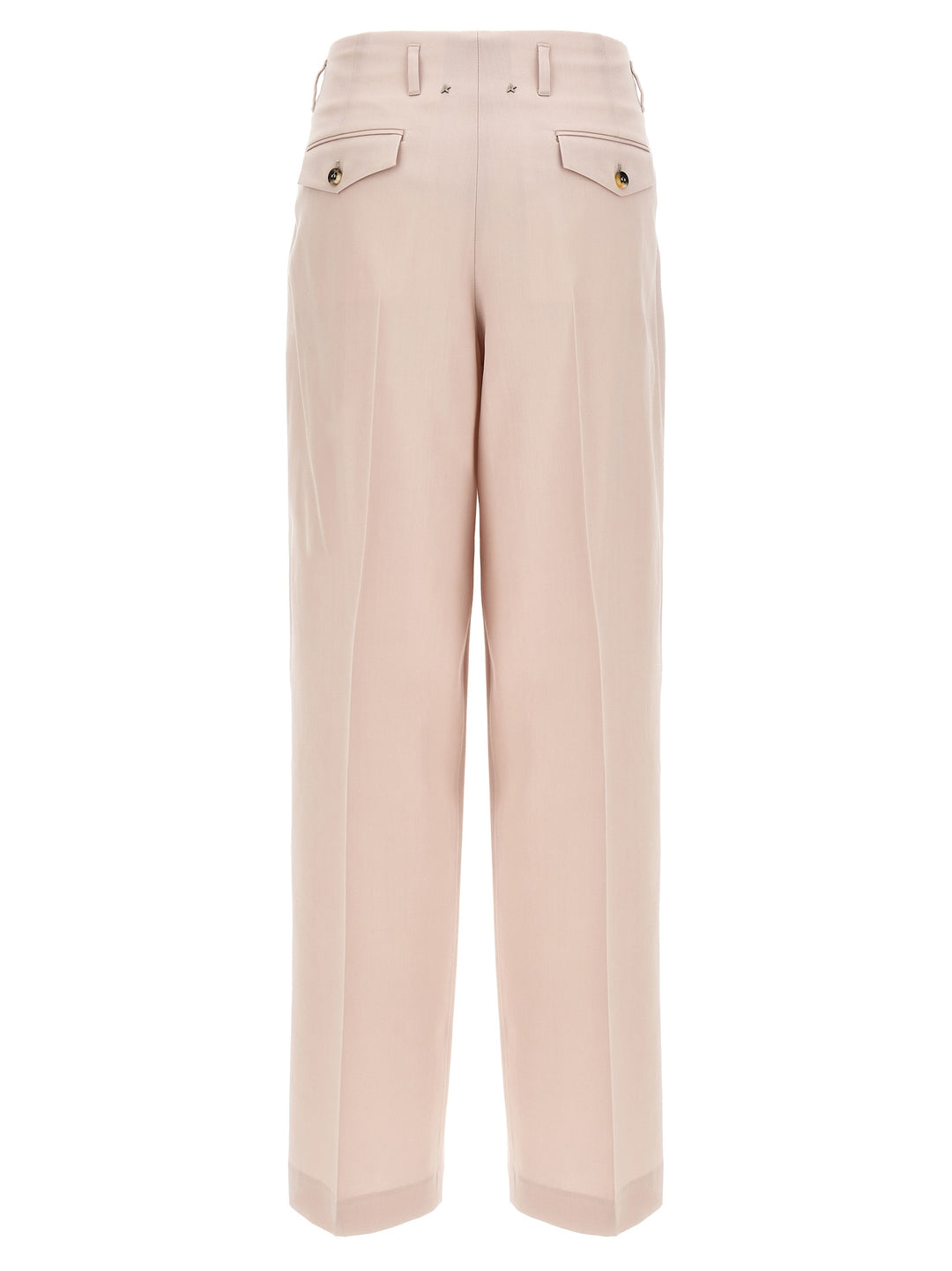 Golden Goose Wool Pantaloni - Rosa | 12b861fe9d7a207b65db09e1108704b38deebce3