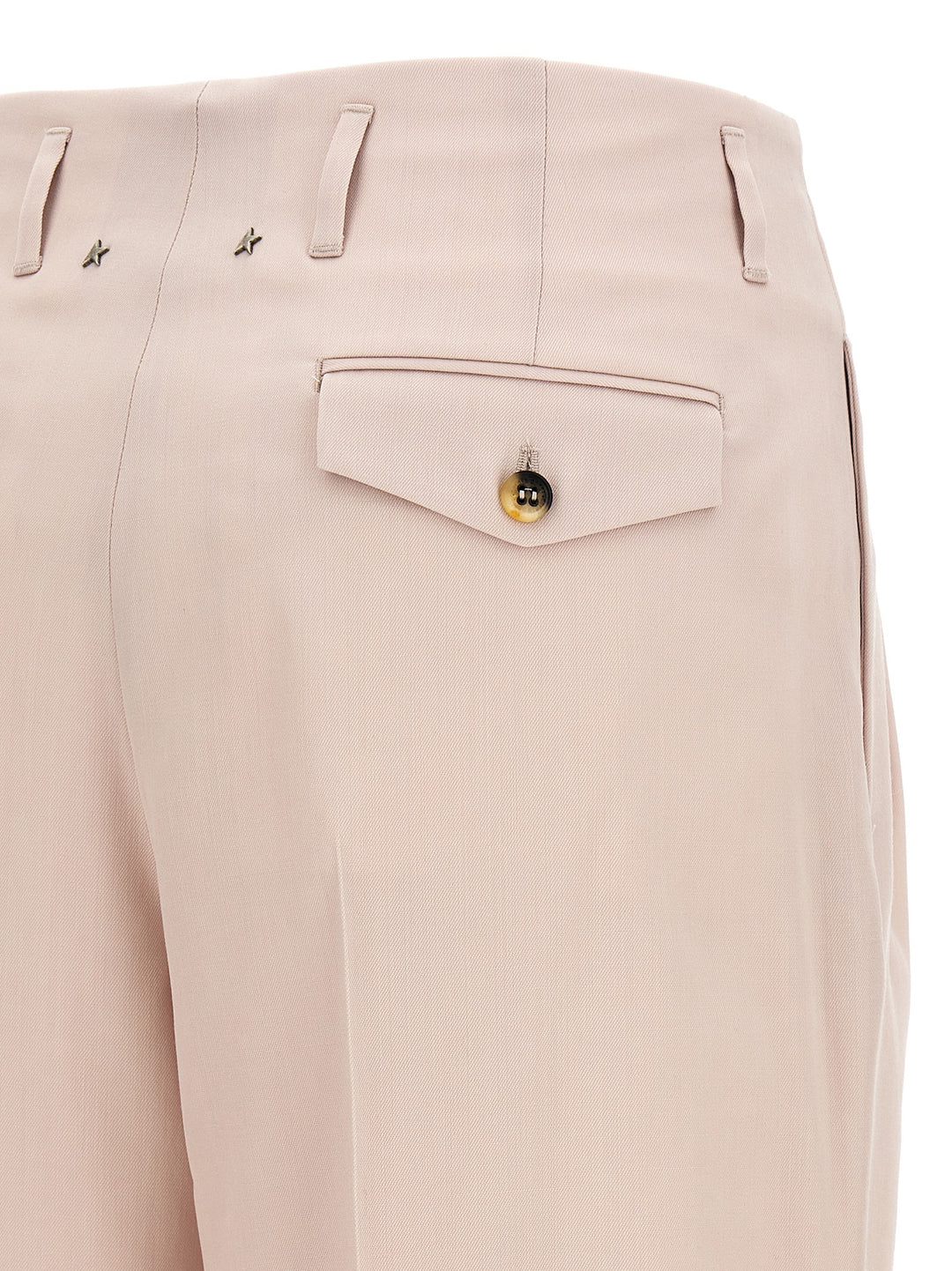 Golden Goose Wool Pantaloni - Rosa | 926c53abb804d4adb34a1f72f6084be0aba7fdb0