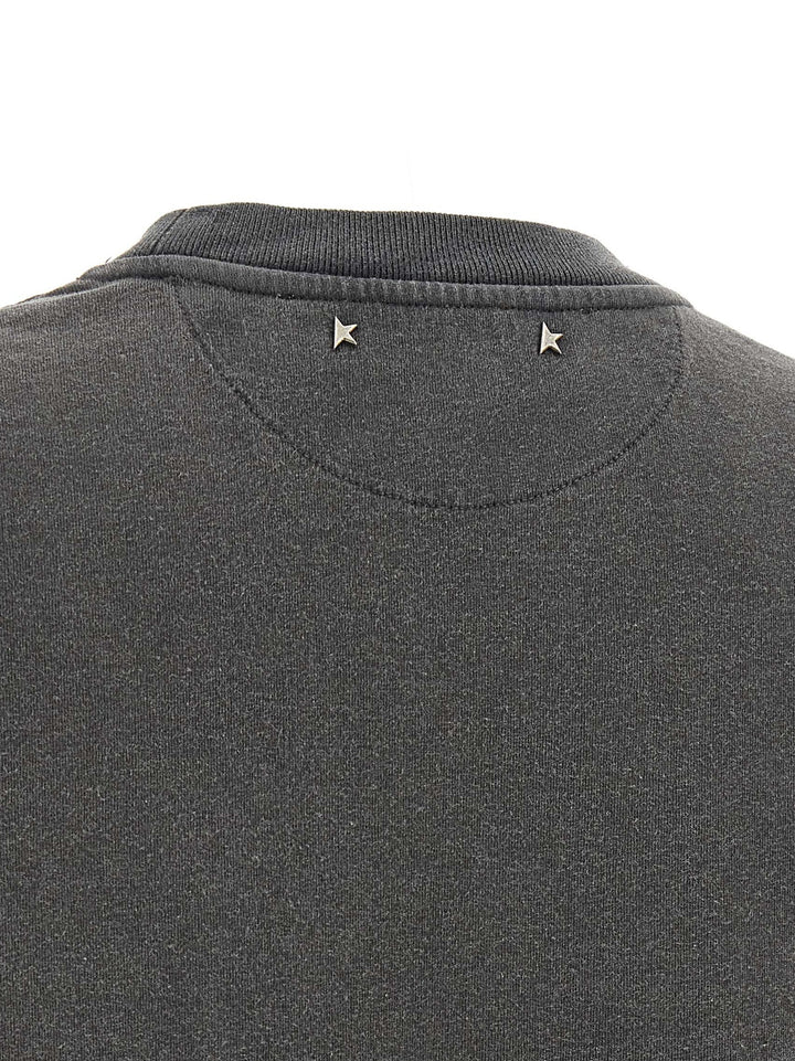 Golden Goose Cabochon Crystal T shirt - Grigio | 9fcdf8eabebaaeab946fa0ad595beaf40de43be8