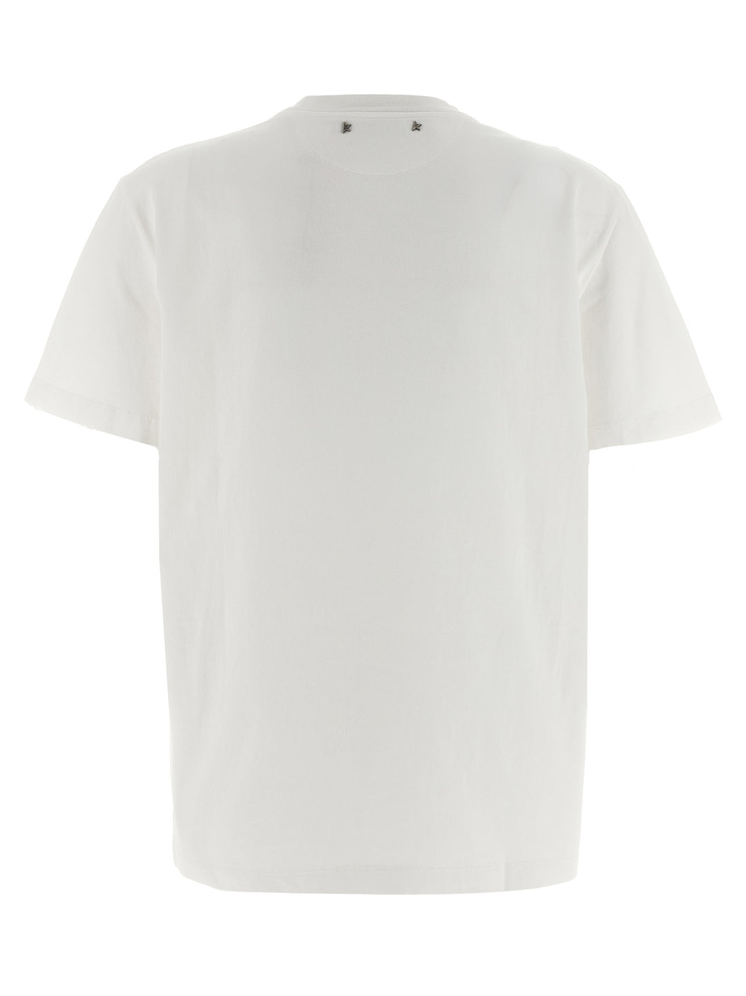 Golden Goose Crystal Crew Neck T shirt - Bianco | a0fb1a7f8559b05534959beeed6170b8336e85dd