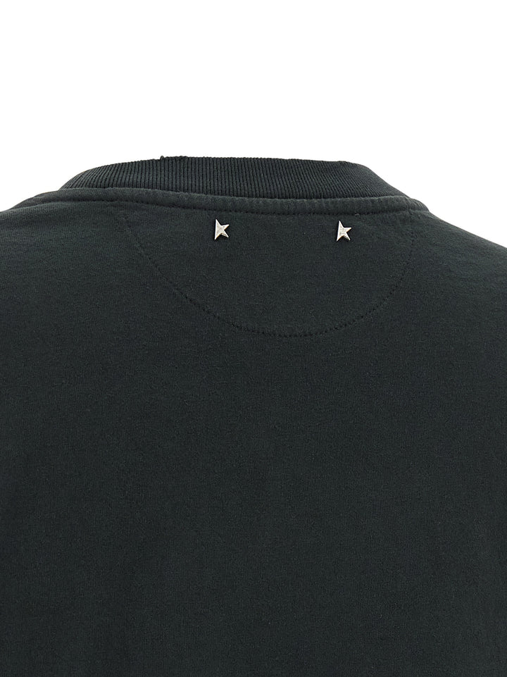 Golden Goose Crystal Crew Neck T shirt - Nero | 3ad4e4c34c131ec05b410fe85c95d222af7658f7