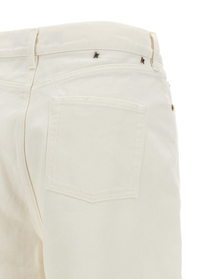 Golden Goose Melody Boyfriend Jeans - Bianco | 8968c4aacf94289efa83d3eb0ae2f13714b5c425