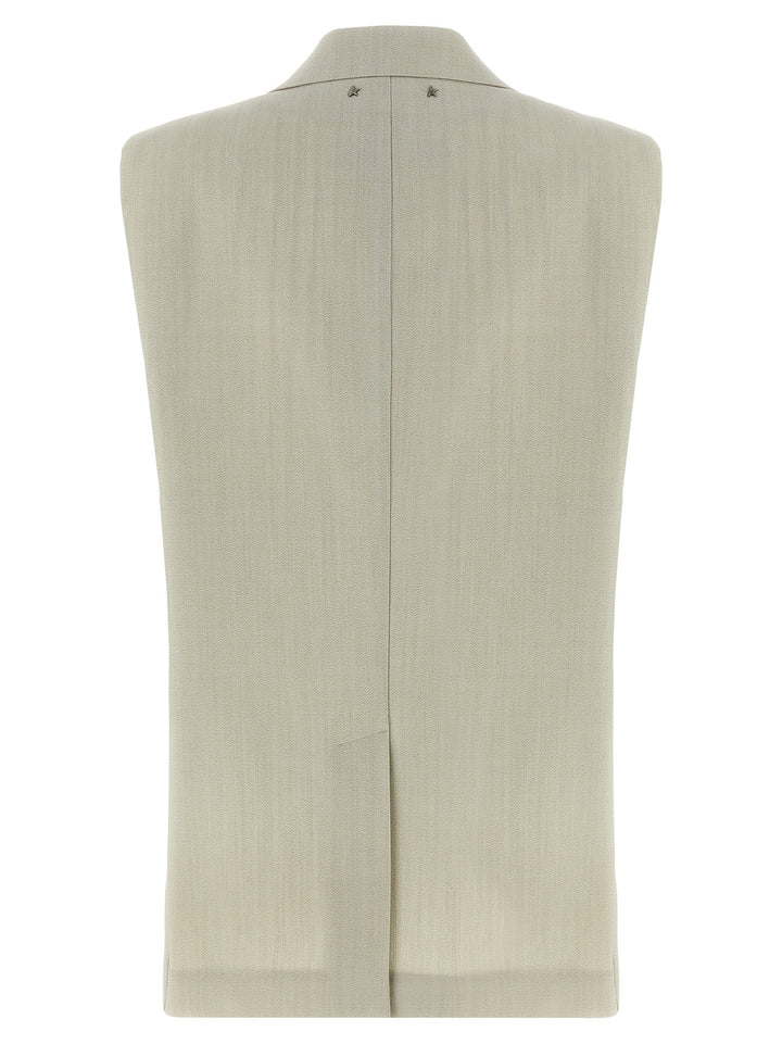 Golden Goose Nicole Gilet - Beige | 165de8058ec797c9949fa5766d7d450de09b287b