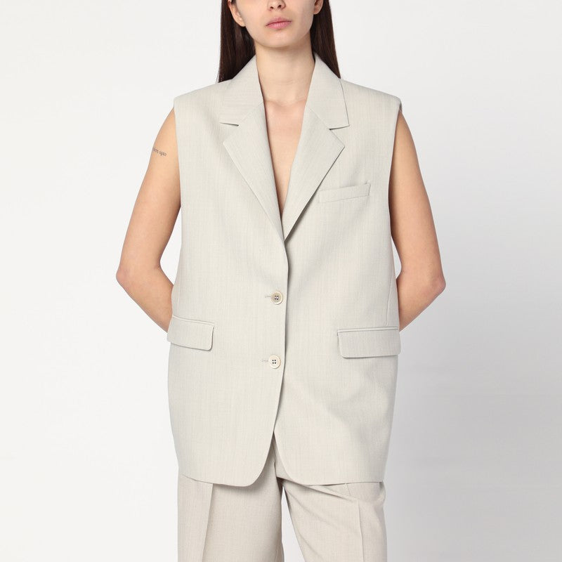 Golden Goose Vests - Beige | bf4aff41eb3137fa437ad9a138c730536771e58b