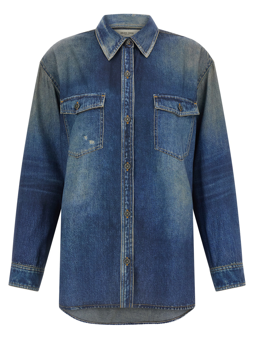 Golden Goose Patty Camicie - Blu | f40117b84ed0b503b9e956ba1a4f21d8d6dfb672