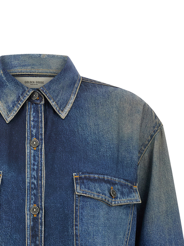 Golden Goose Patty Camicie - Blu | aec55d3802d32c16100f5d6cc048d314c68869a1