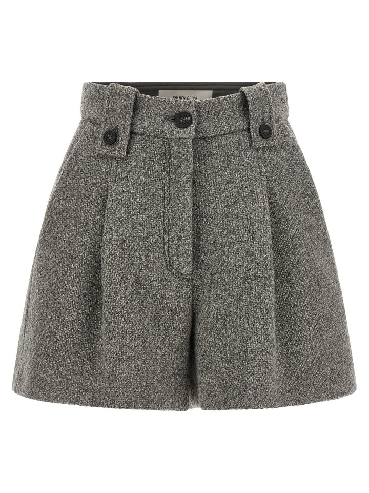 Golden Goose Ryanna Bermuda e Short - Grigio | d189e3053cca248b3b3e5bed8d488cf5de80105e