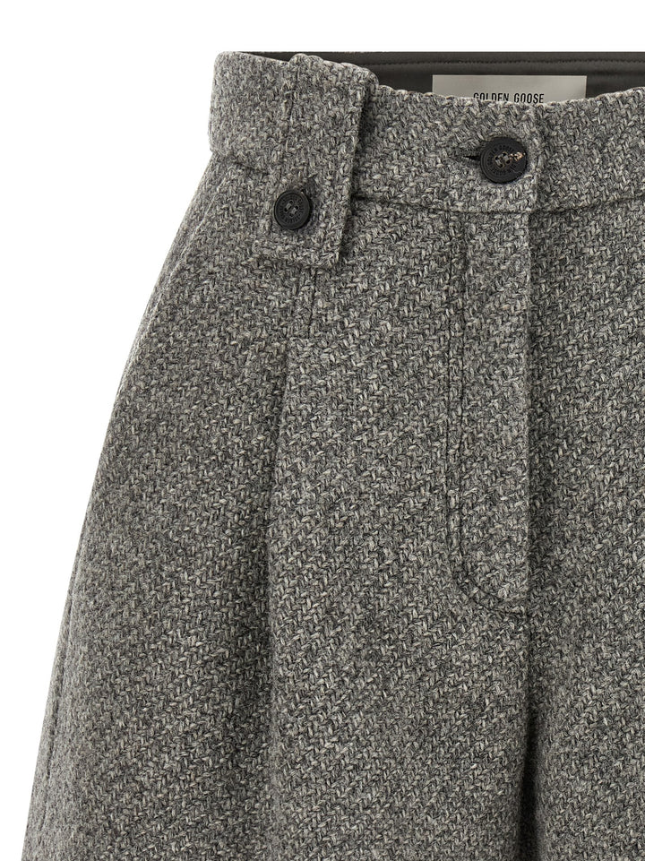 Golden Goose Ryanna Bermuda e Short - Grigio | 891cefbe23383b921de6299c4ba8798f0c892930